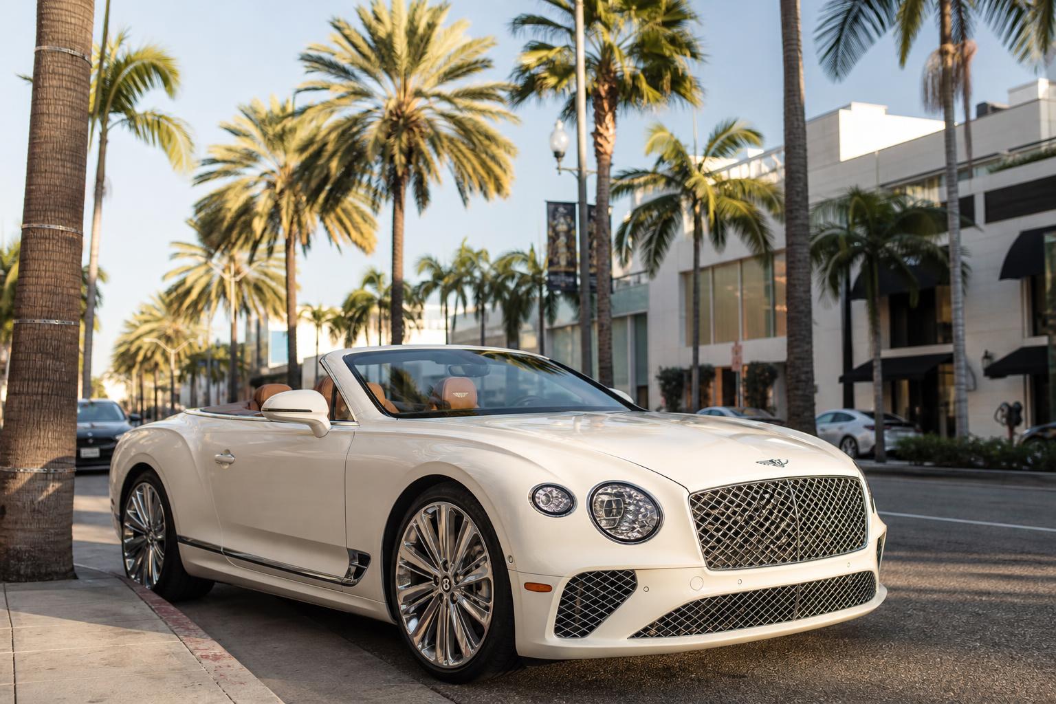 2025 Bentley Continental GT Convertible in Glacier White
