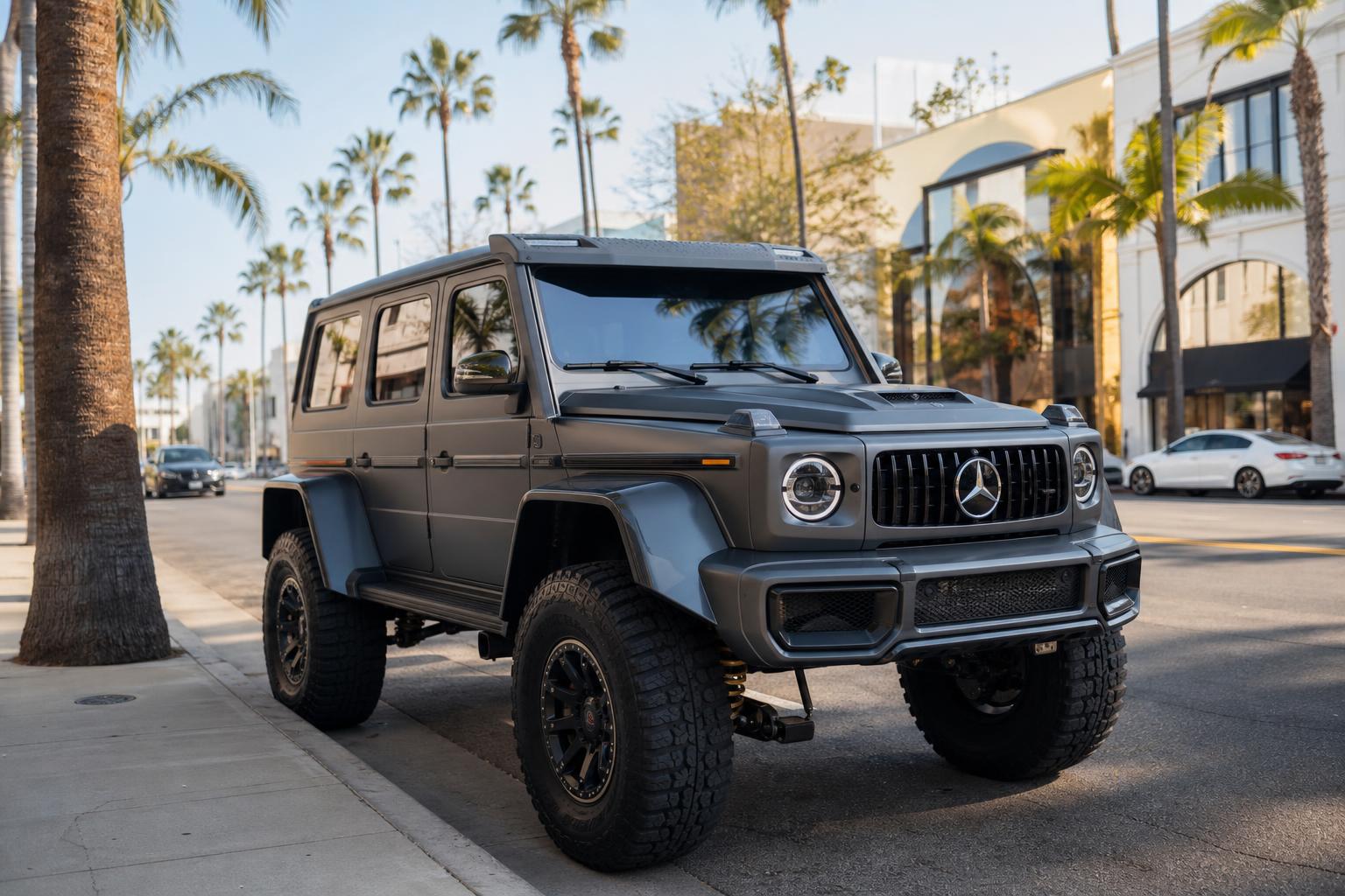 2024 Mercedes-AMG G63 4x4² in Monza Grey Magno